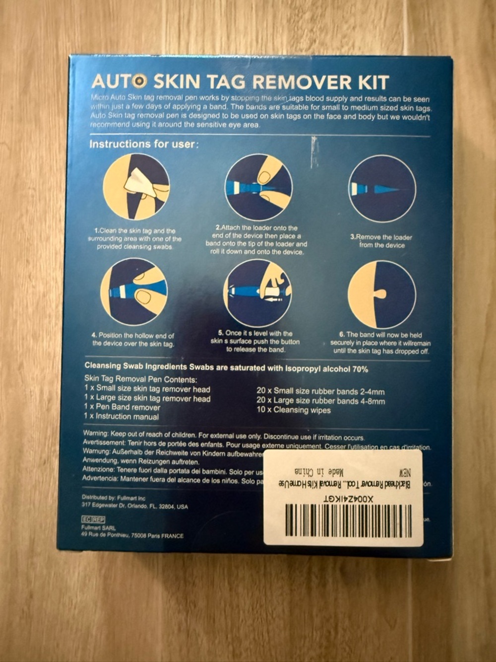Skin Tag Remover Device FDA-Cleared Safe and Effective Skin Tag Removal Kits - Picture 2 of 7